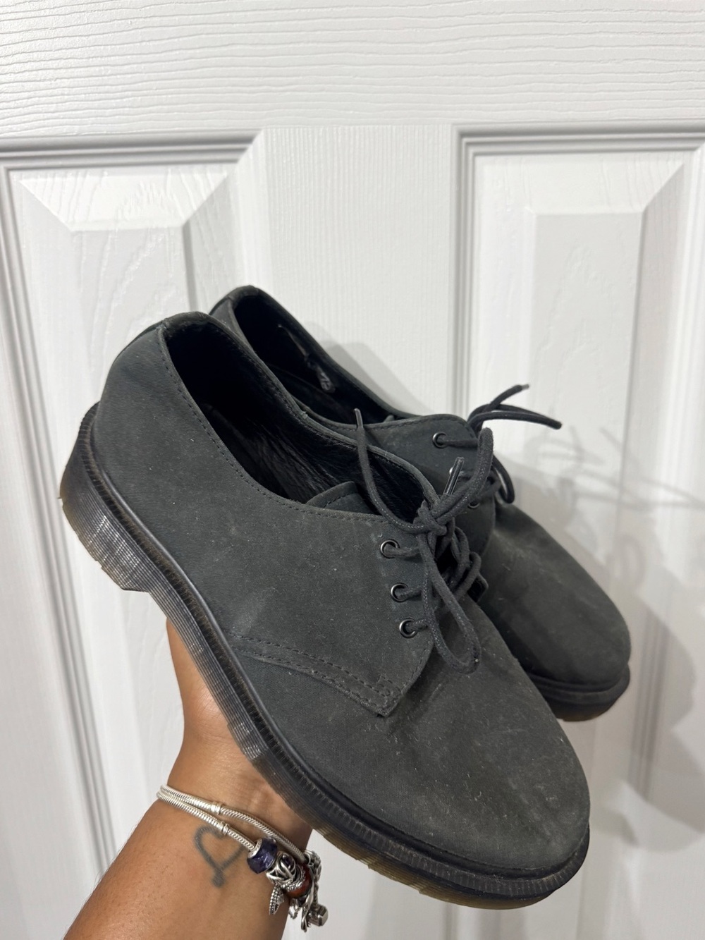 Dr Martens 1461 Mono Milled Oxford Shoes Woman's Size 7